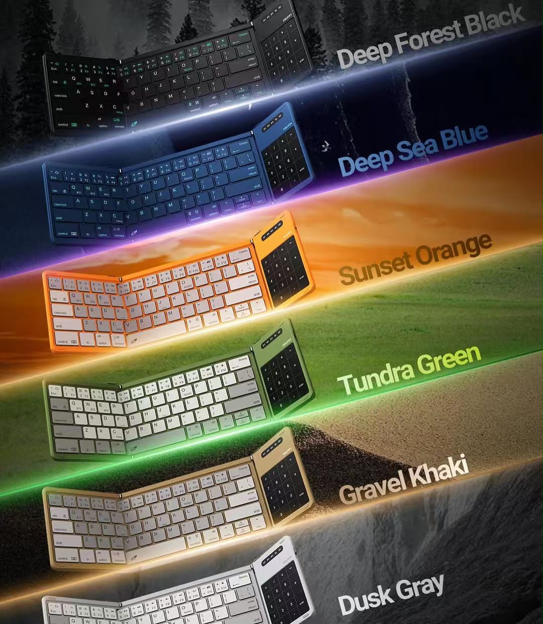 Nillkin Cube Pocket Keyboard unboxing - keyboard folded inside retail packaging