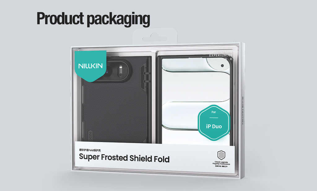 Nillkin Super Frosted Shield Fold Magnetic Case for iPhone Duo – image 7
