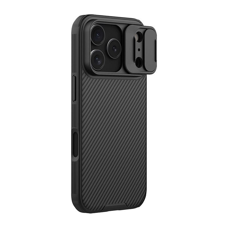 Nillkin CamShield Pro Case for iPhone 17 Pro Max, Classical Black, side view