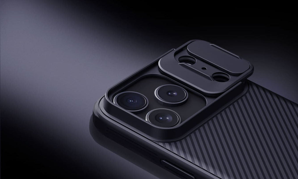 Nillkin CamShield Pro lens protection feature graphic