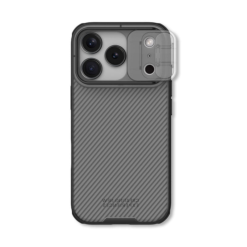 Nillkin CamShield Pro Case for iPhone 17 Pro, Translucent Black