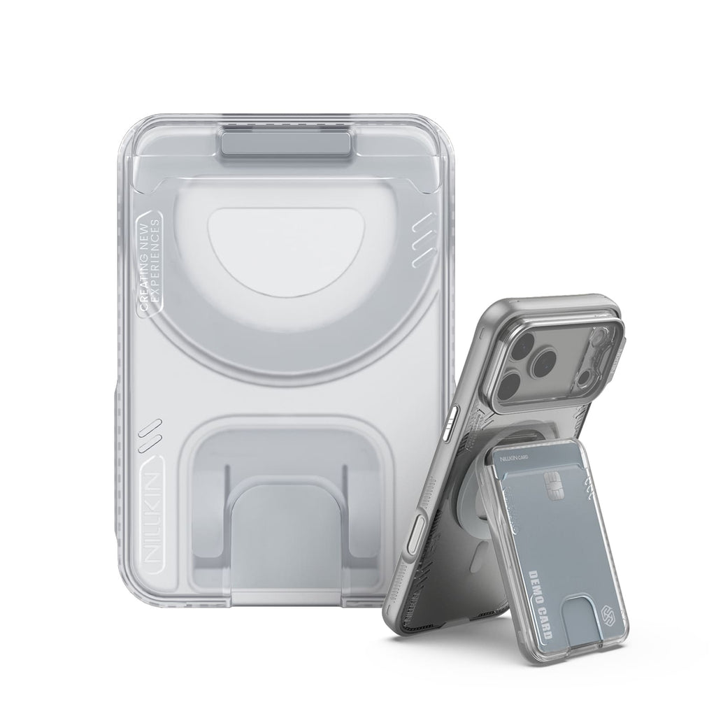 Nillkin IceMate Magnetic Phone Wallet Stand in Twilight Gray