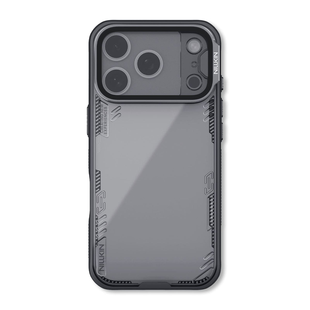 Nillkin Iceblade CamProp Case with Transparent Camera Cover for iPhone 18 Pro Max, Midnight Black