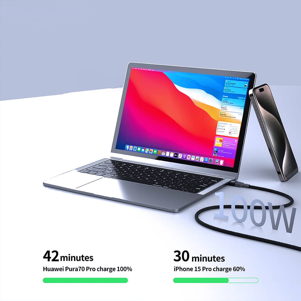 Nillkin MagCharge Cable – 100W PD 3.0 fast charging