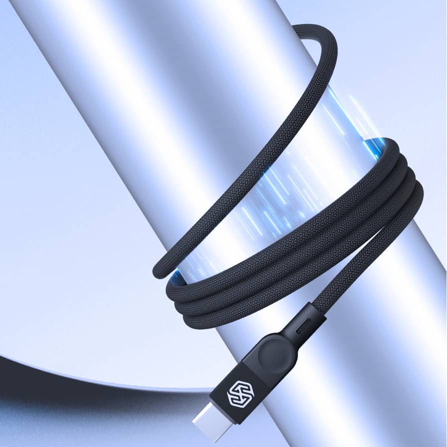 Nillkin MagCharge Cable – tear- and wear-resistant nylon braid