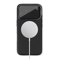 Nillkin MagSafe Compatible CamShield CamProp Case with Tinted Clear Camera Cover for iPhone 17 Pro Max, Classical Black