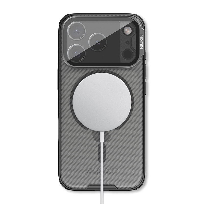 Nillkin CamShield CamProp MagSafe-compatible case, iPhone 17 Pro Max, Transparent Black