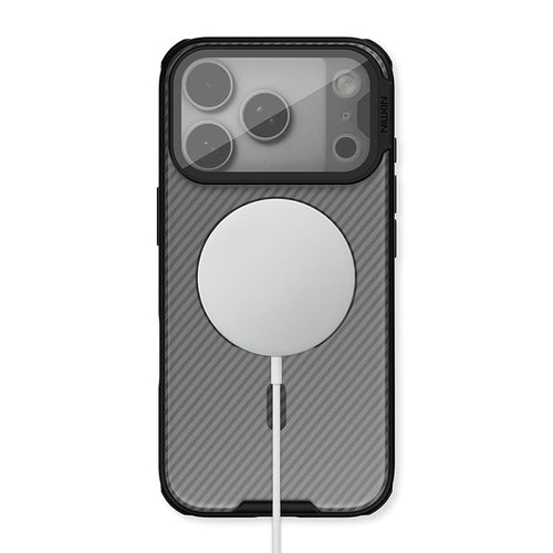 Nillkin CamShield CamProp MagSafe-compatible case, iPhone 18 Pro, Transparent Black