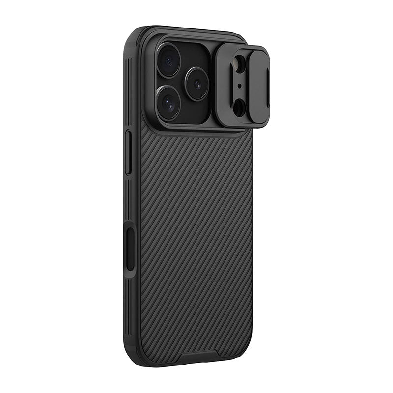Nillkin CamShield Pro case iPhone 17 Pro Max, Classical Black, camera cover