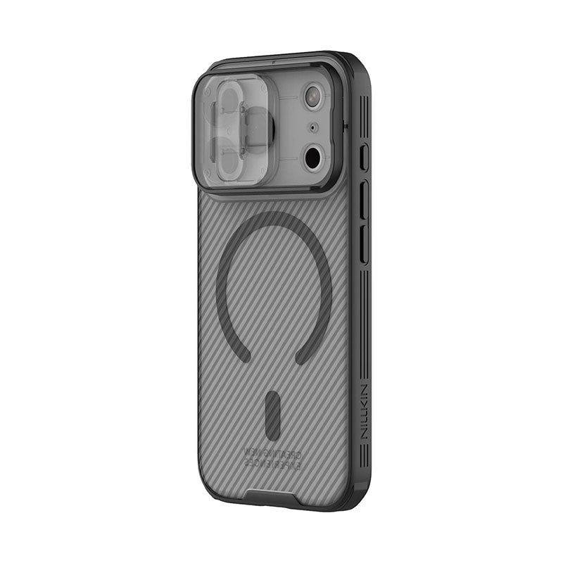 Nillkin CamShield Pro case iPhone 17 Pro, Translucent Black