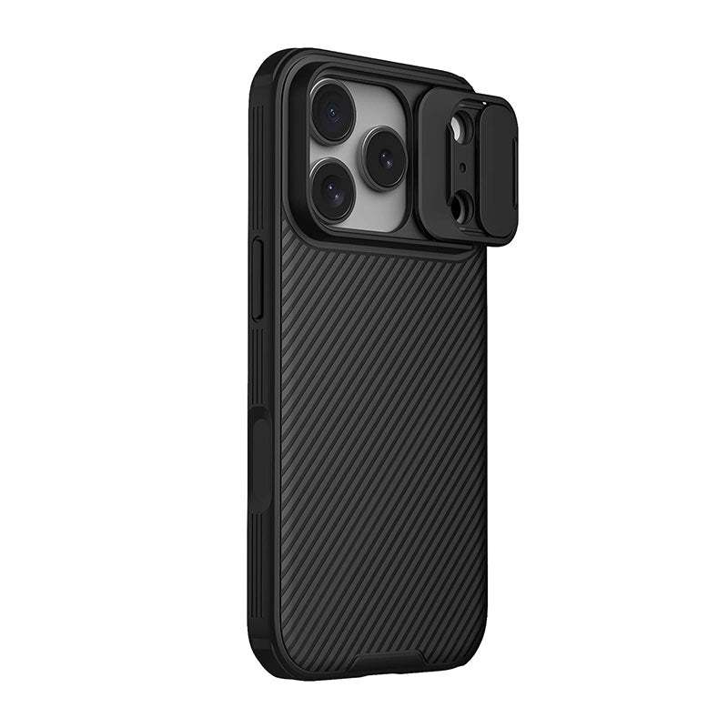 Nillkin MagSafe Compatible CamShield Pro Case for iPhone 18 Pro Max, Classical Black, side view