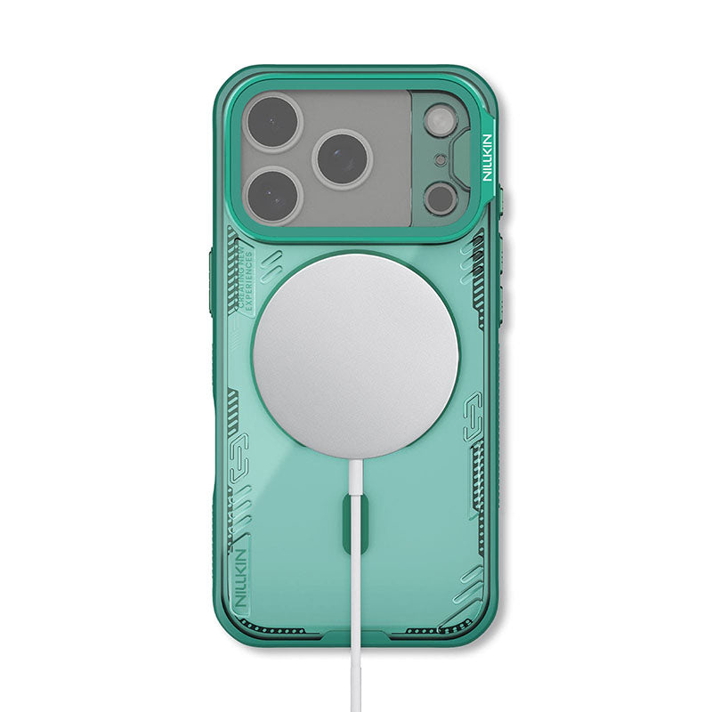 Nillkin Iceblade CamProp MagSafe-compatible case, iPhone 18 Pro, Green