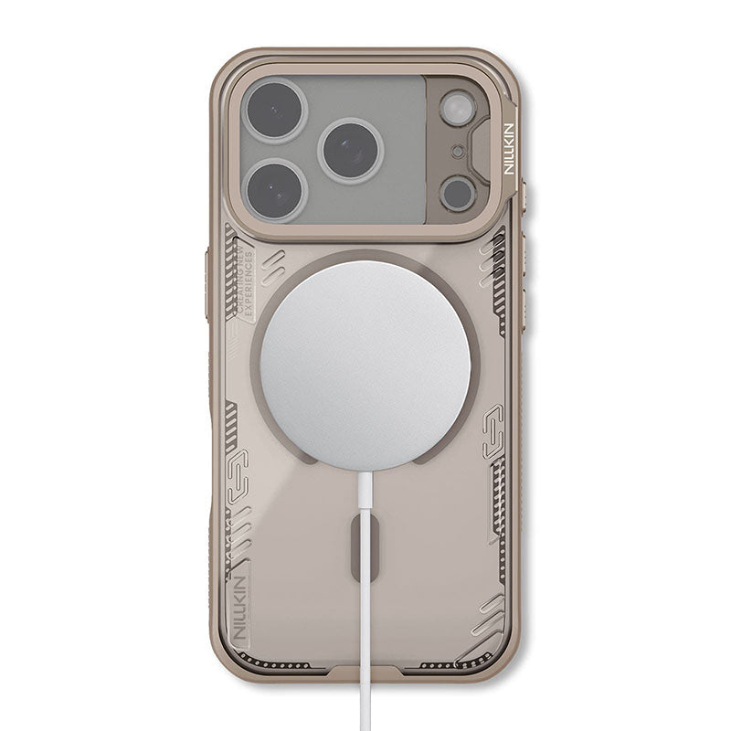 Nillkin Iceblade CamProp MagSafe-compatible case, iPhone 18 Pro Max, Brown