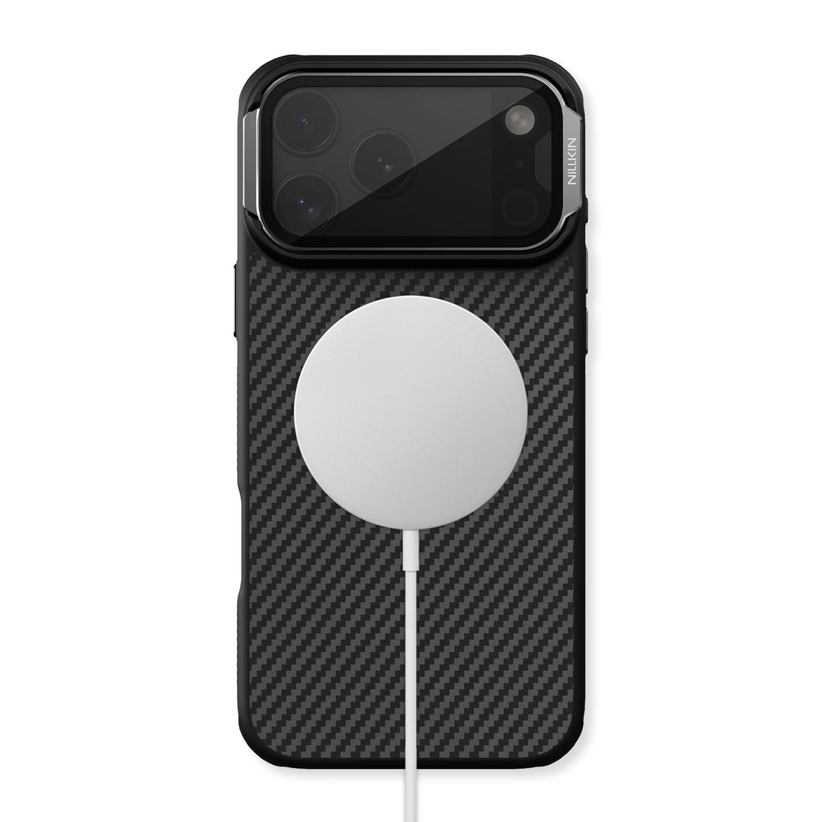 Nillkin Kevlar MagSafe-compatible case, iPhone 18 Pro Max, Black