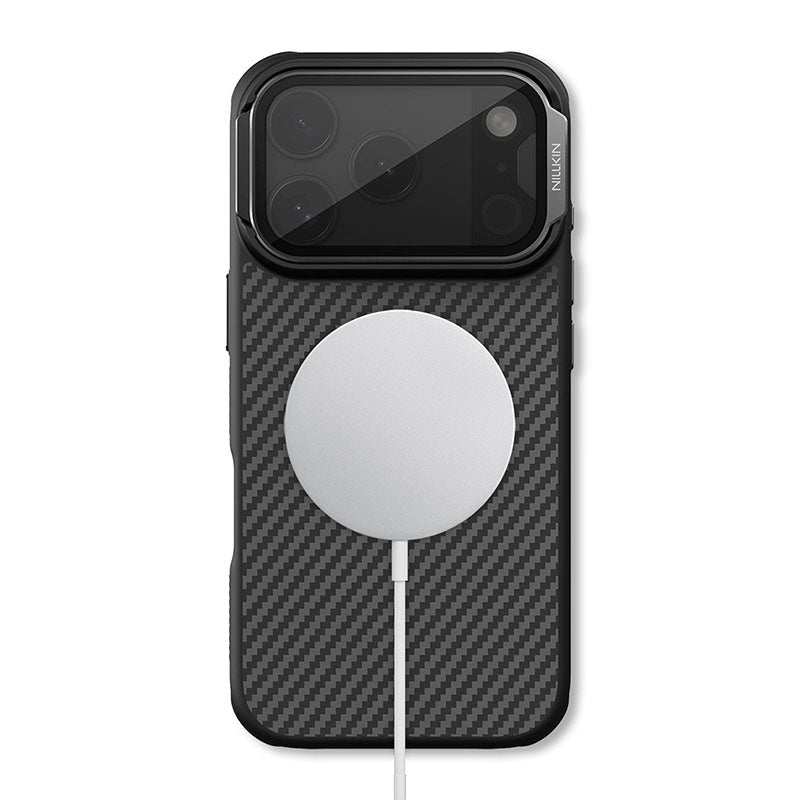 Nillkin MagSafe Compatible Kevlar Case with Tinted Clear Camera Cover for iPhone 17 Pro Max