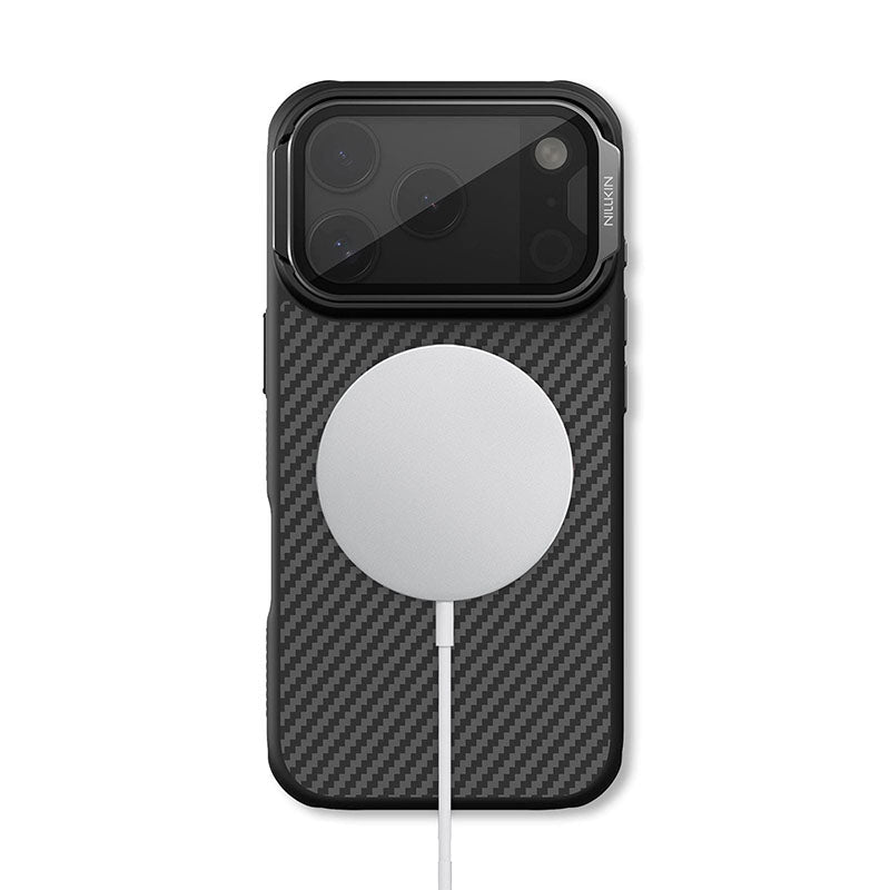 Nillkin Kevlar MagSafe-compatible case, iPhone 18 Pro, Black
