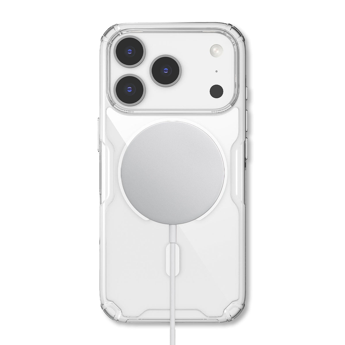 Nillkin MagSafe Compatible Nature TPU Pro Case for iPhone 17 Pro Max, White