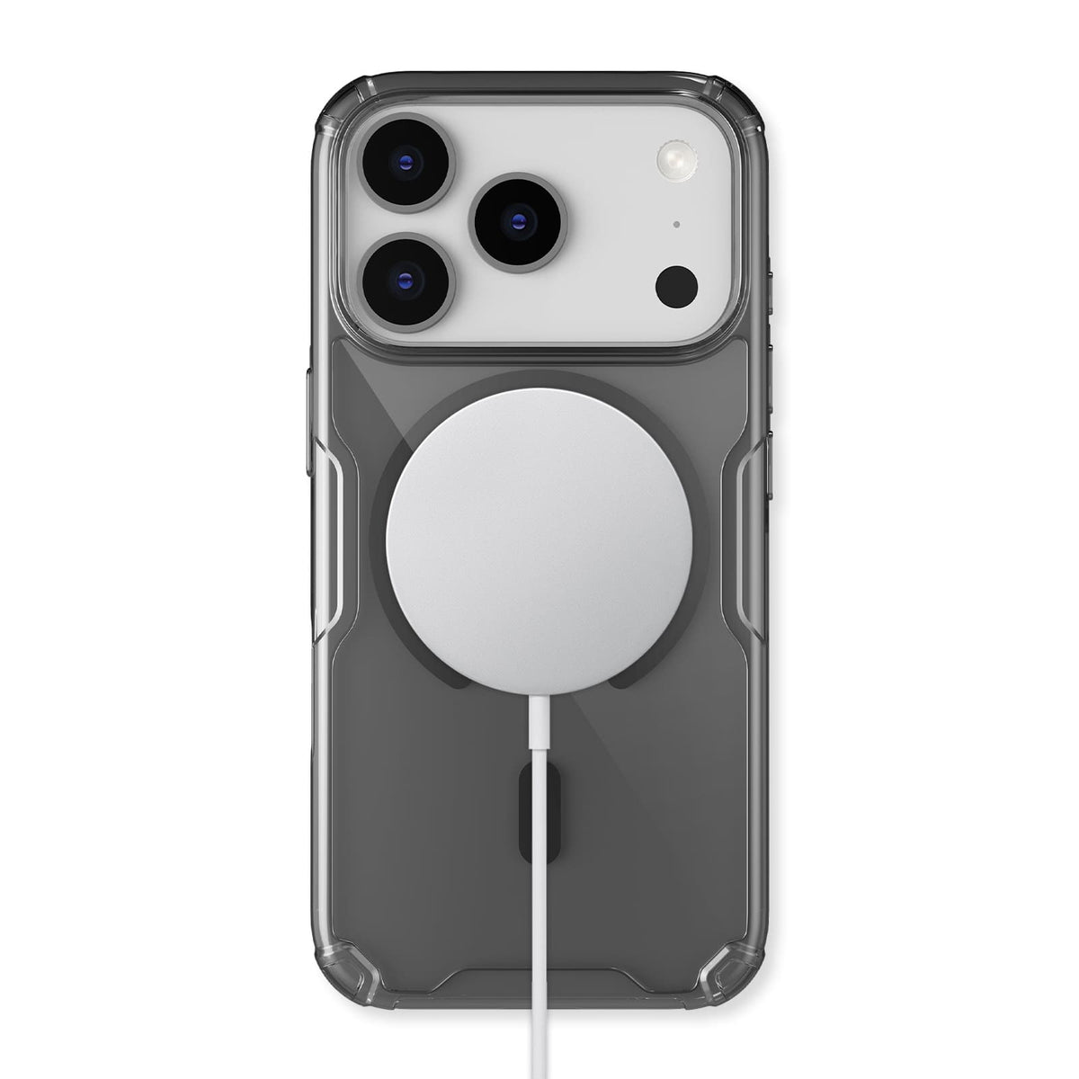 Nillkin Nature TPU Pro MagSafe-compatible case, iPhone 18 Pro Max, Transparent Black