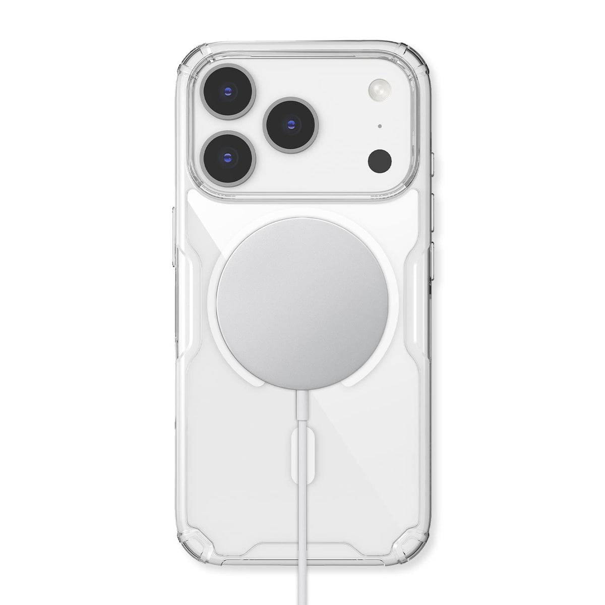 Nillkin MagSafe Compatible Nature TPU Pro Case for iPhone 18 Pro Max, White