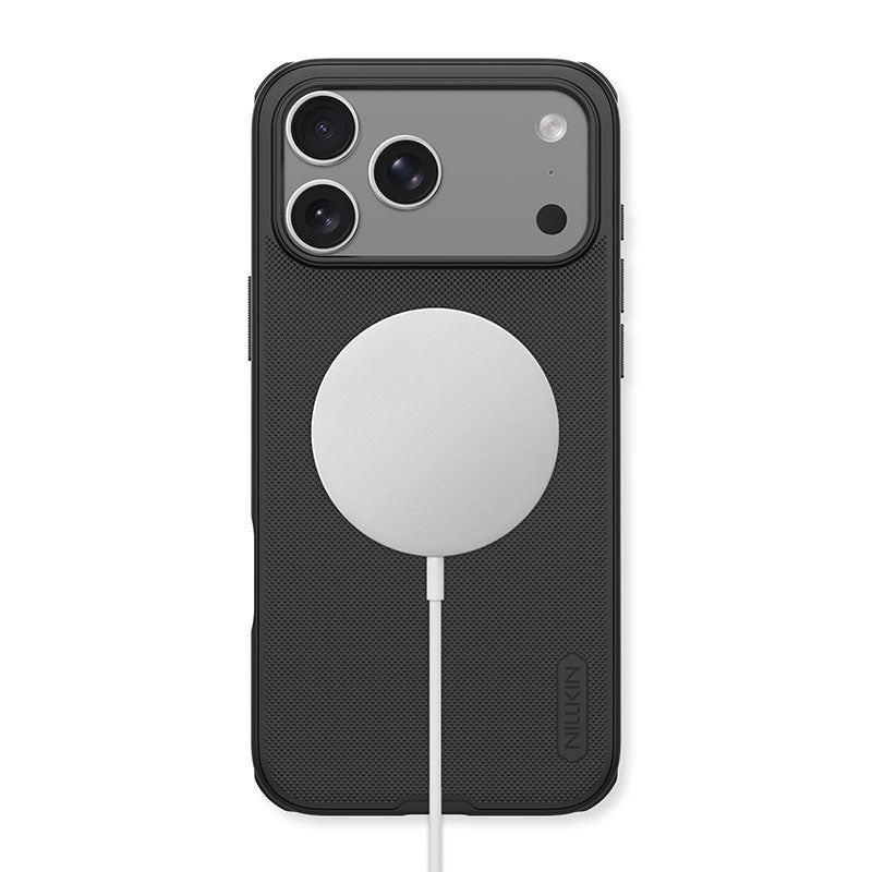 Nillkin MagSafe Compatible Super Frosted Shield Pro Case for iPhone 18 Pro Max, Matte Black