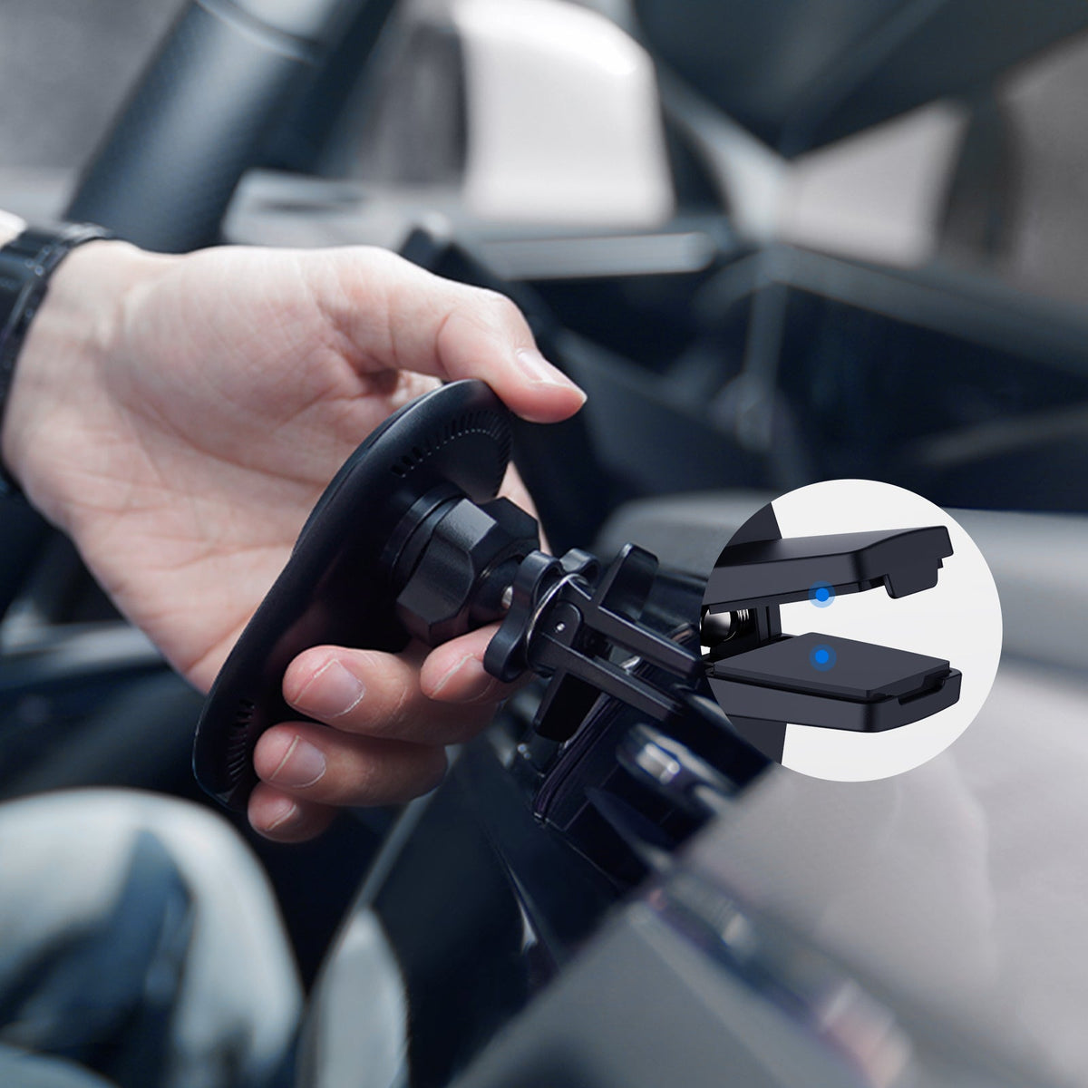 Nillkin MagRoad Lite Clip car mount – air vent installation