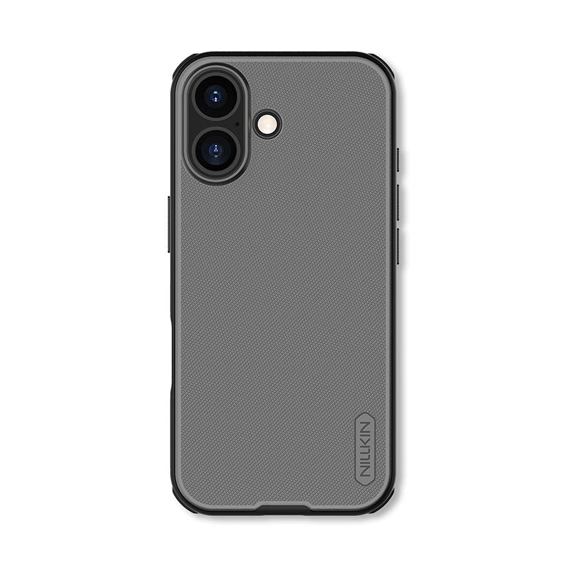Nillkin Super Frosted Shield Pro case, iPhone 17, Translucent Black