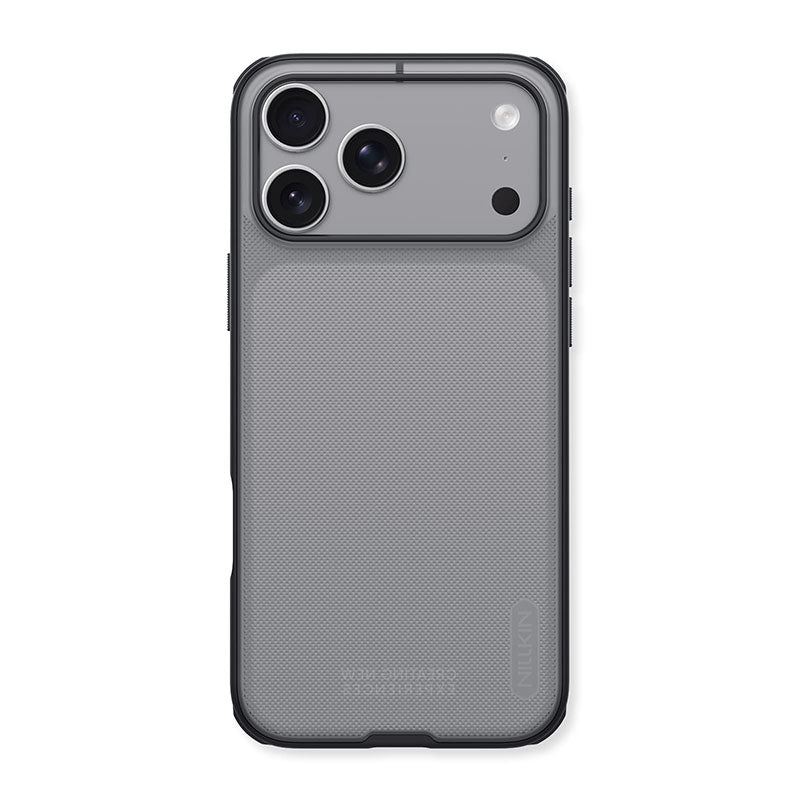 Nillkin Super Frosted Shield Pro case, iPhone 18 Pro Max, Transparent Black