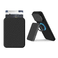 Nillkin FiberMate Kevlar Magnetic Wallet Stand, Black, front view