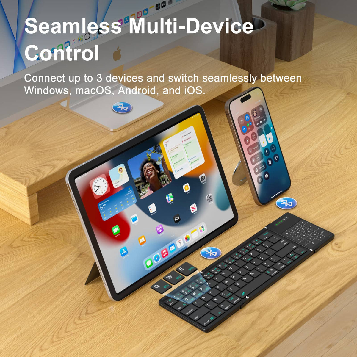 Nillkin Cube Pocket keyboard – Deep Forest Black – image 3 of 7