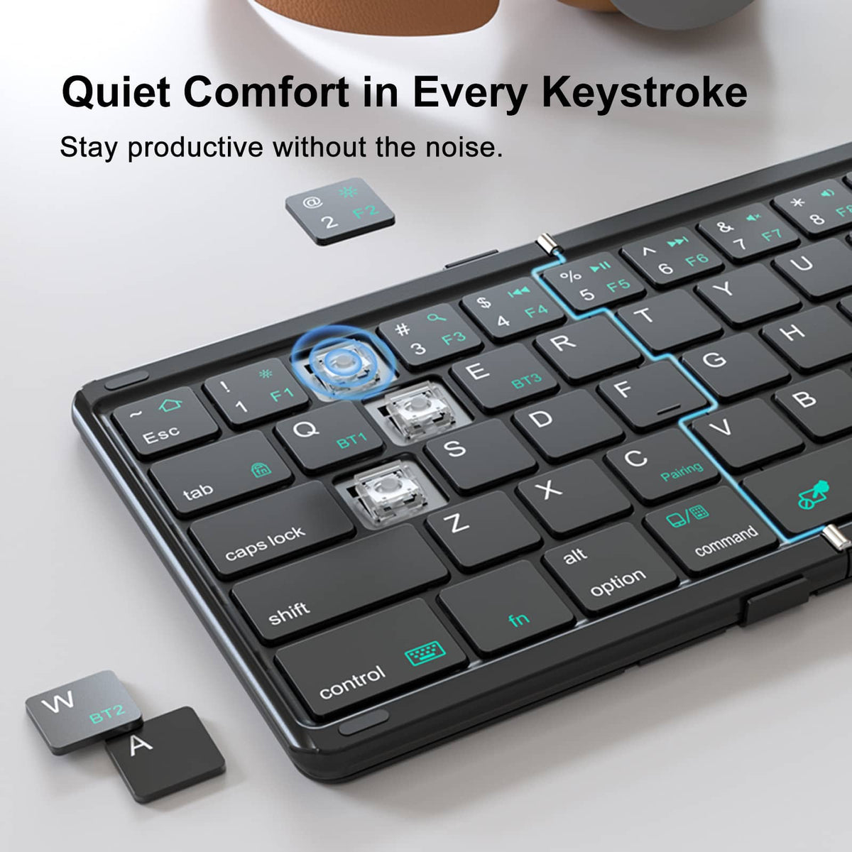 Nillkin Cube Pocket keyboard – Deep Forest Black – image 5 of 7