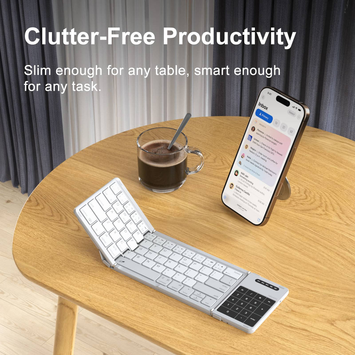 Nillkin Cube Pocket keyboard – Dusk Grey – image 4 of 9