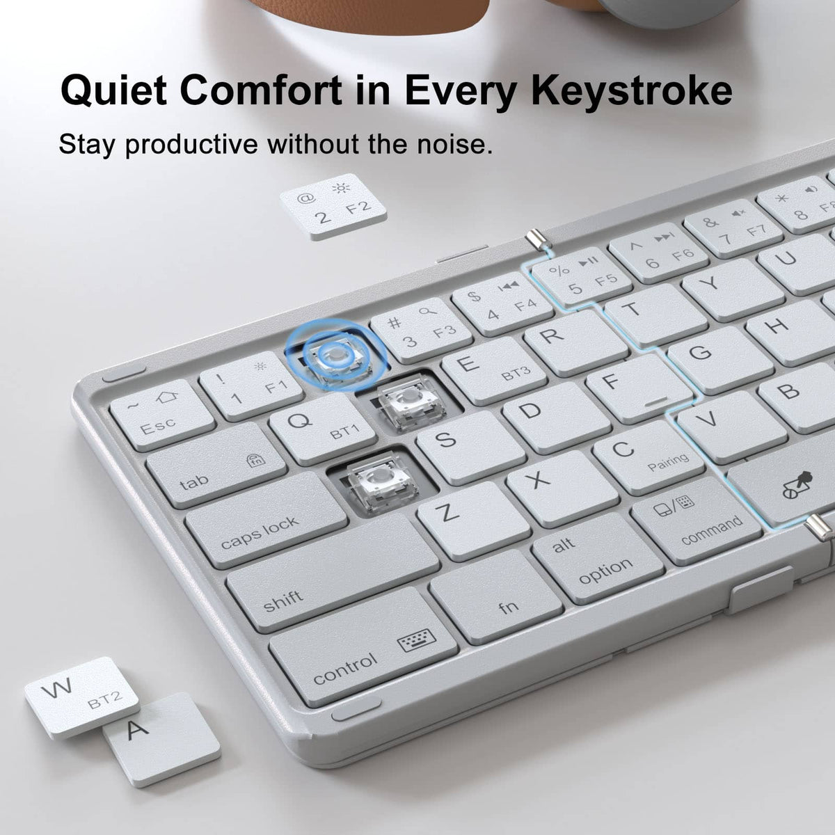 Nillkin Cube Pocket keyboard – Dusk Grey – image 5 of 9