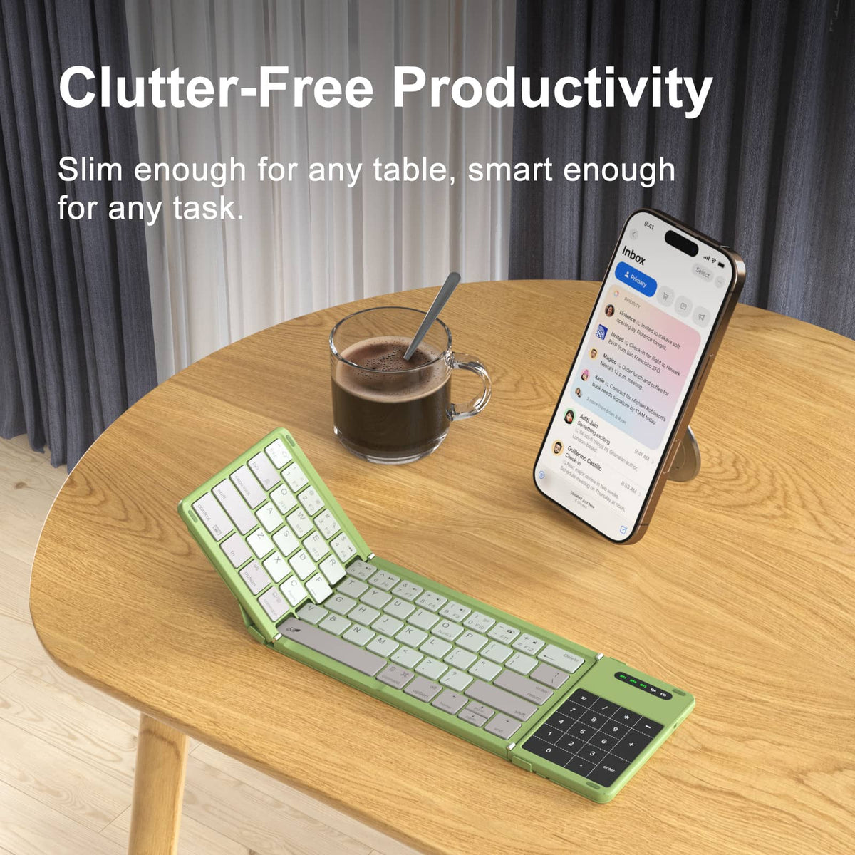 Nillkin Cube Pocket keyboard – Tundra Green – image 4 of 9
