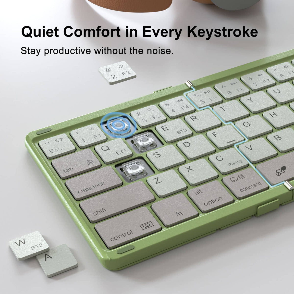 Nillkin Cube Pocket keyboard – Tundra Green – image 5 of 9